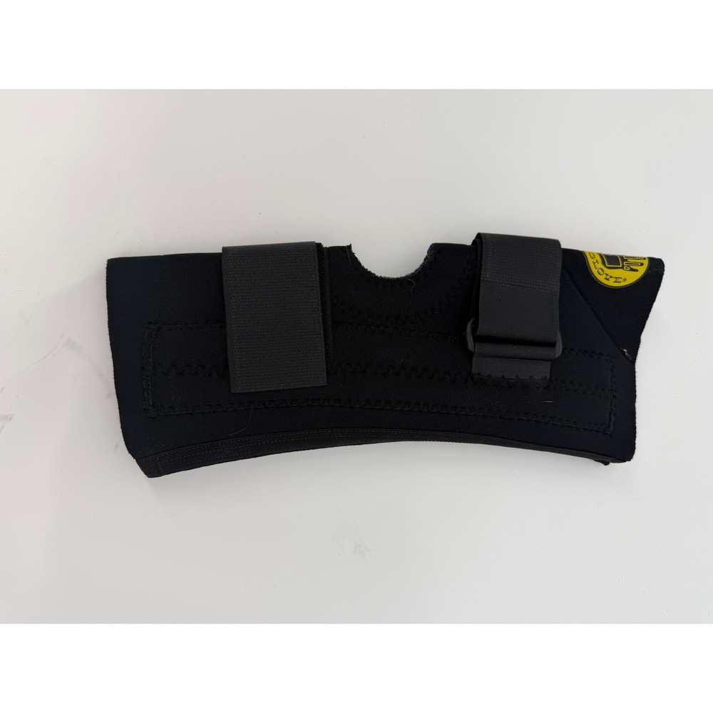 Body Glove Neoprene knee Support Brace Black Blue Adjustable Straps Size Medium